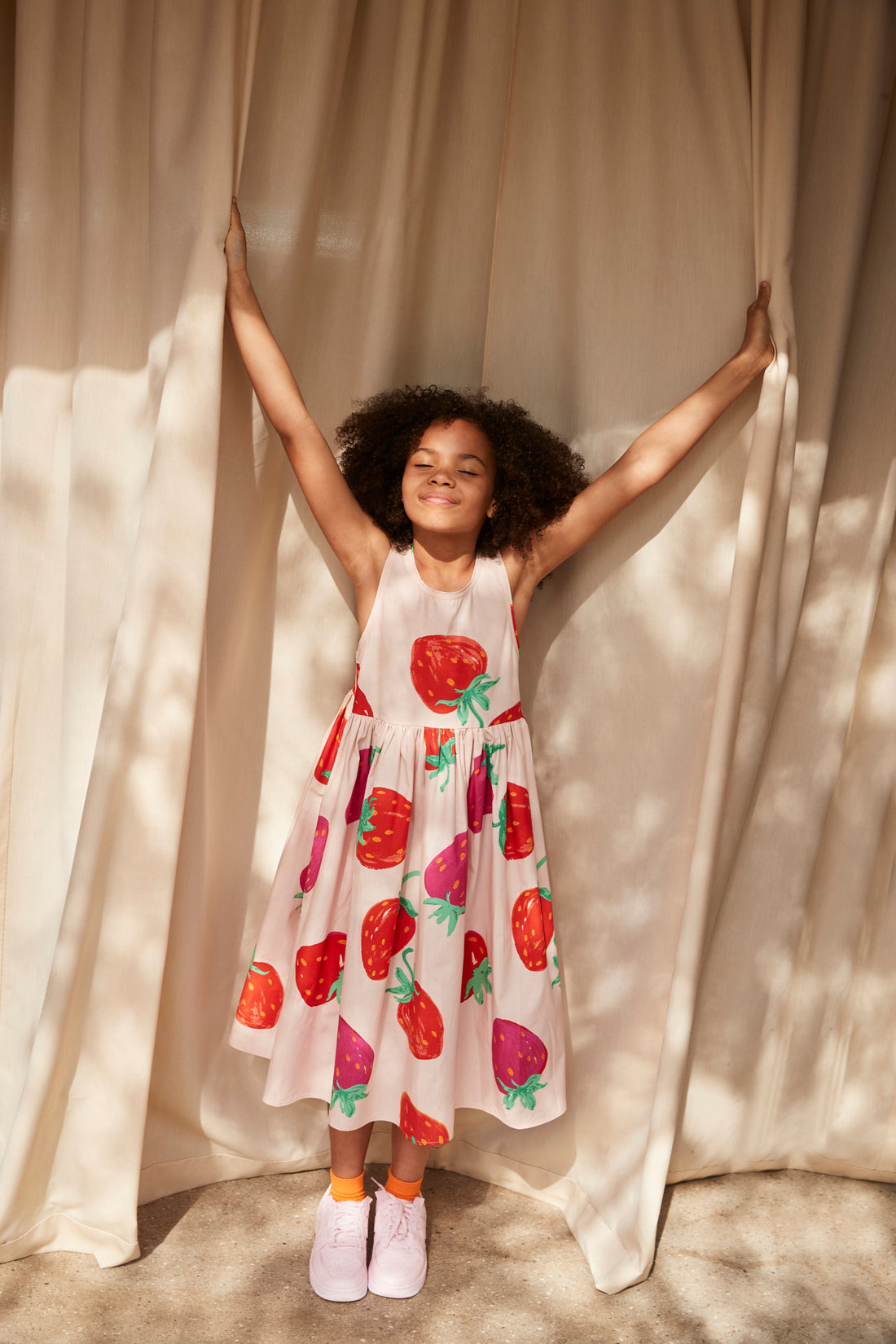 Molo Strawberries Clover Dress