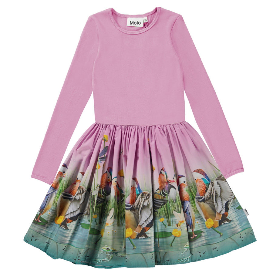Molo Dashing Ducks Casie Ls Dress