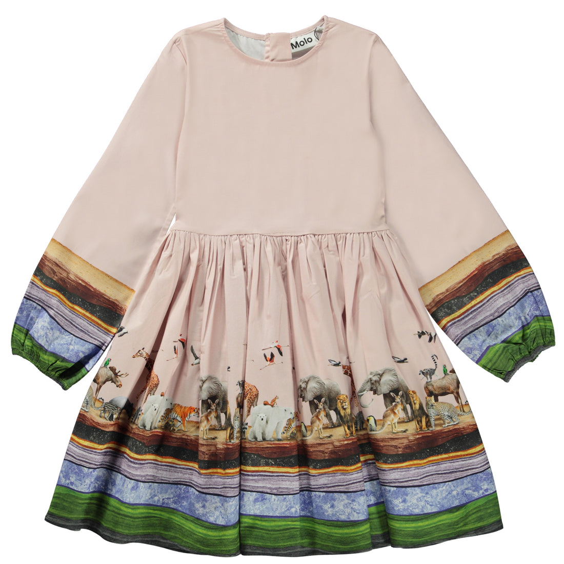 Molo Stripy Savannah Cordelle Ls Dress