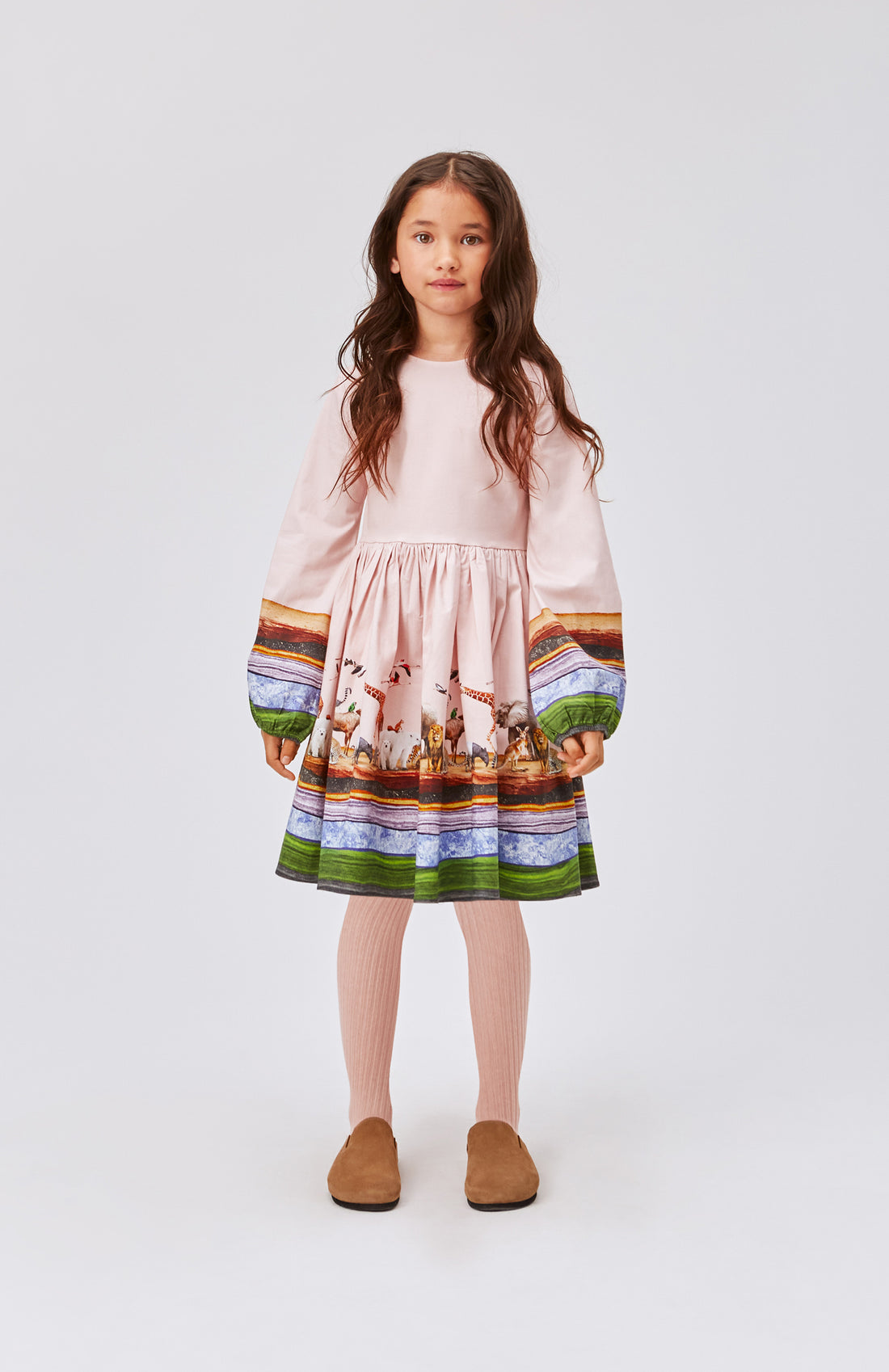 Molo Stripy Savannah Cordelle Ls Dress