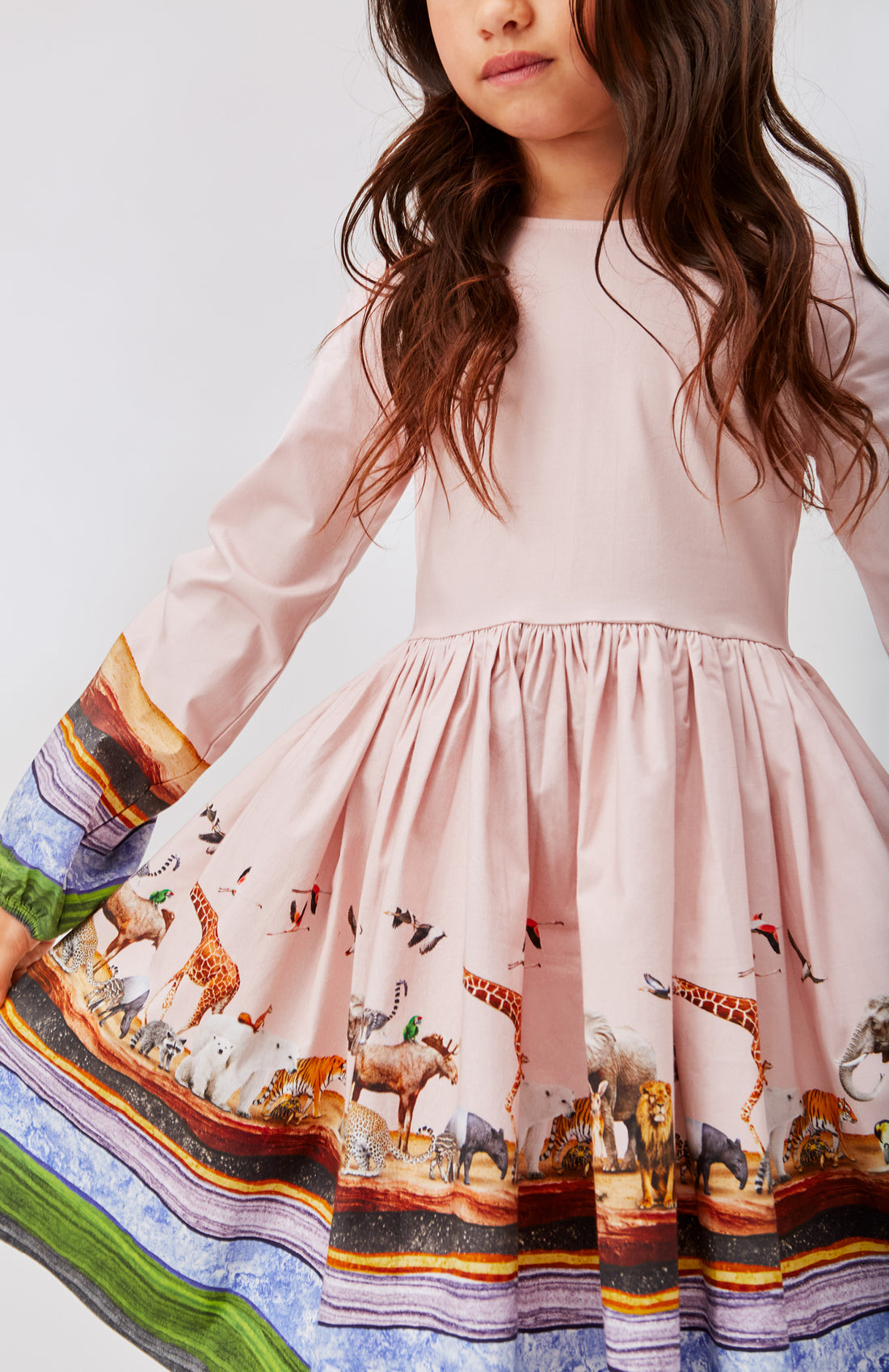 Molo Stripy Savannah Cordelle Ls Dress