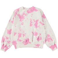 Molo Pink Tie Dye Marge Sweatshirt