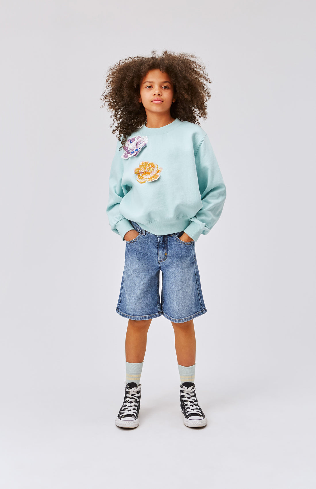 Molo Pool Blue Marge Sweatshirt