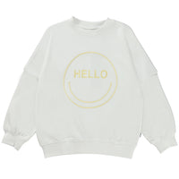 Molo White Marika Sweatshirt