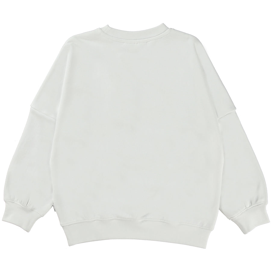 Molo White Marika Sweatshirt
