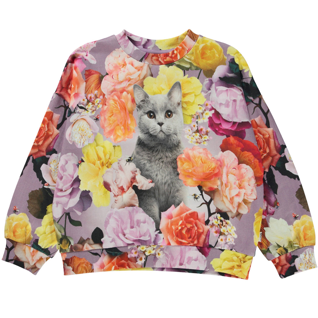 Molo Rosegarden Cat Maxi Sweatshirt