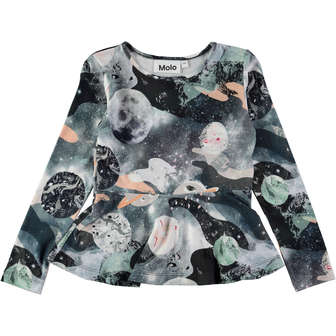Molo Star Gazer Rosalind Peplum Tee - Ladida