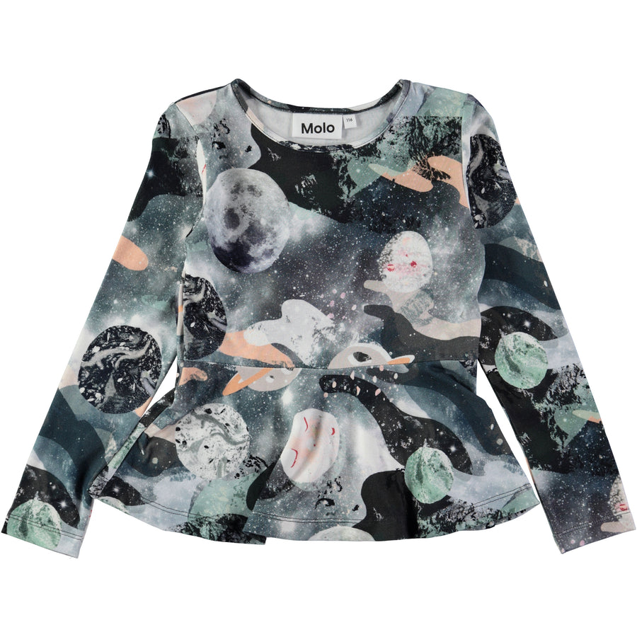 Molo Star Gazer Rosalind Peplum Tee - Ladida