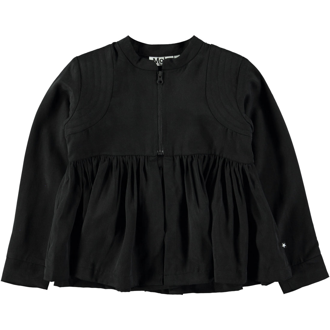 Molo Black High Cut Zip Up