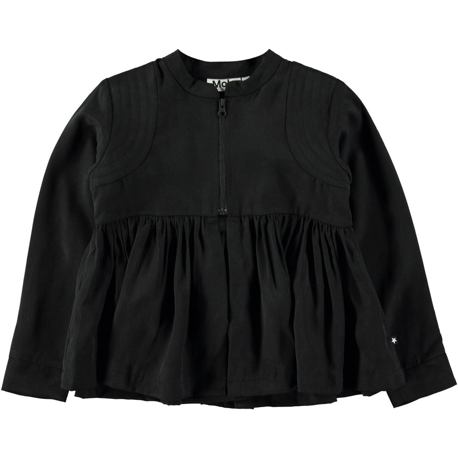 Molo Black High Cut Zip Up
