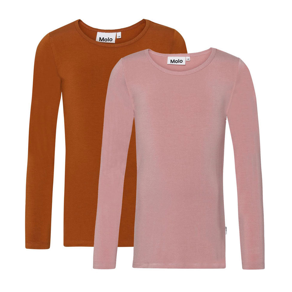 Molo Autumn Rose Ramona 2-Pack Long Sleeves T-Shirt