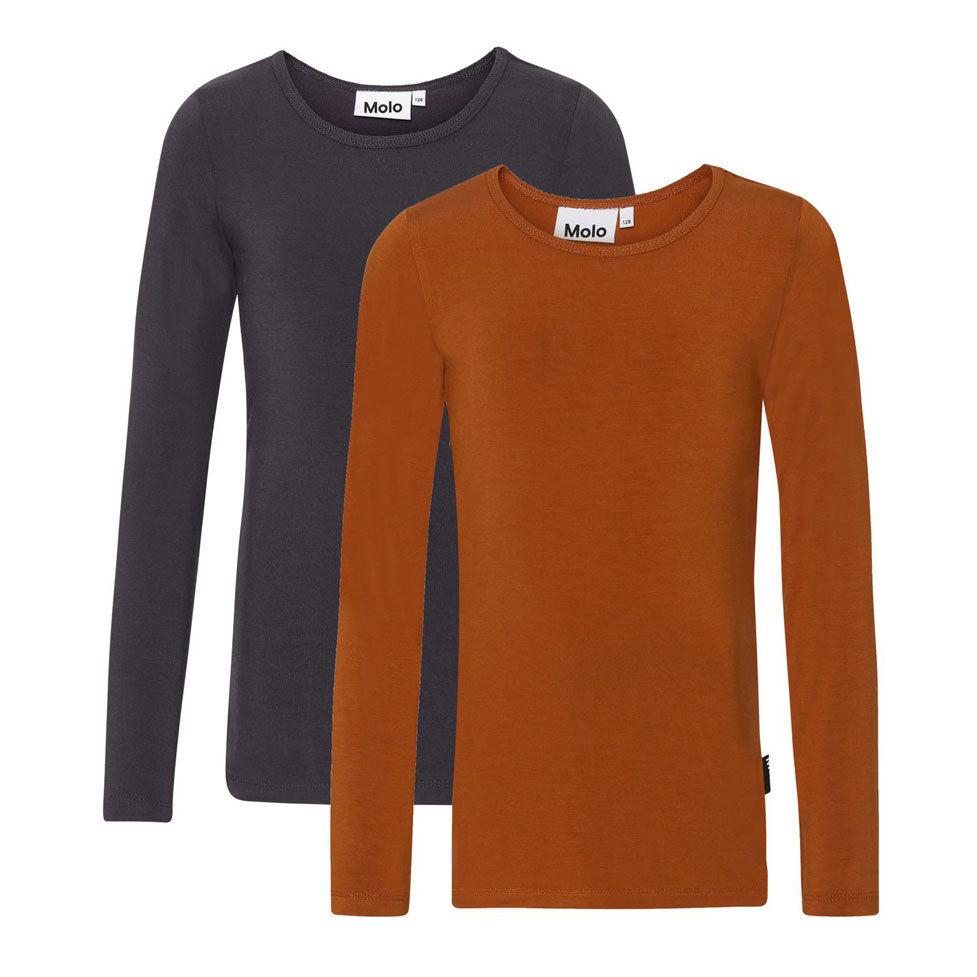 Molo Autumn Night Ramona 2-Pack Long Sleeves T-Shirt