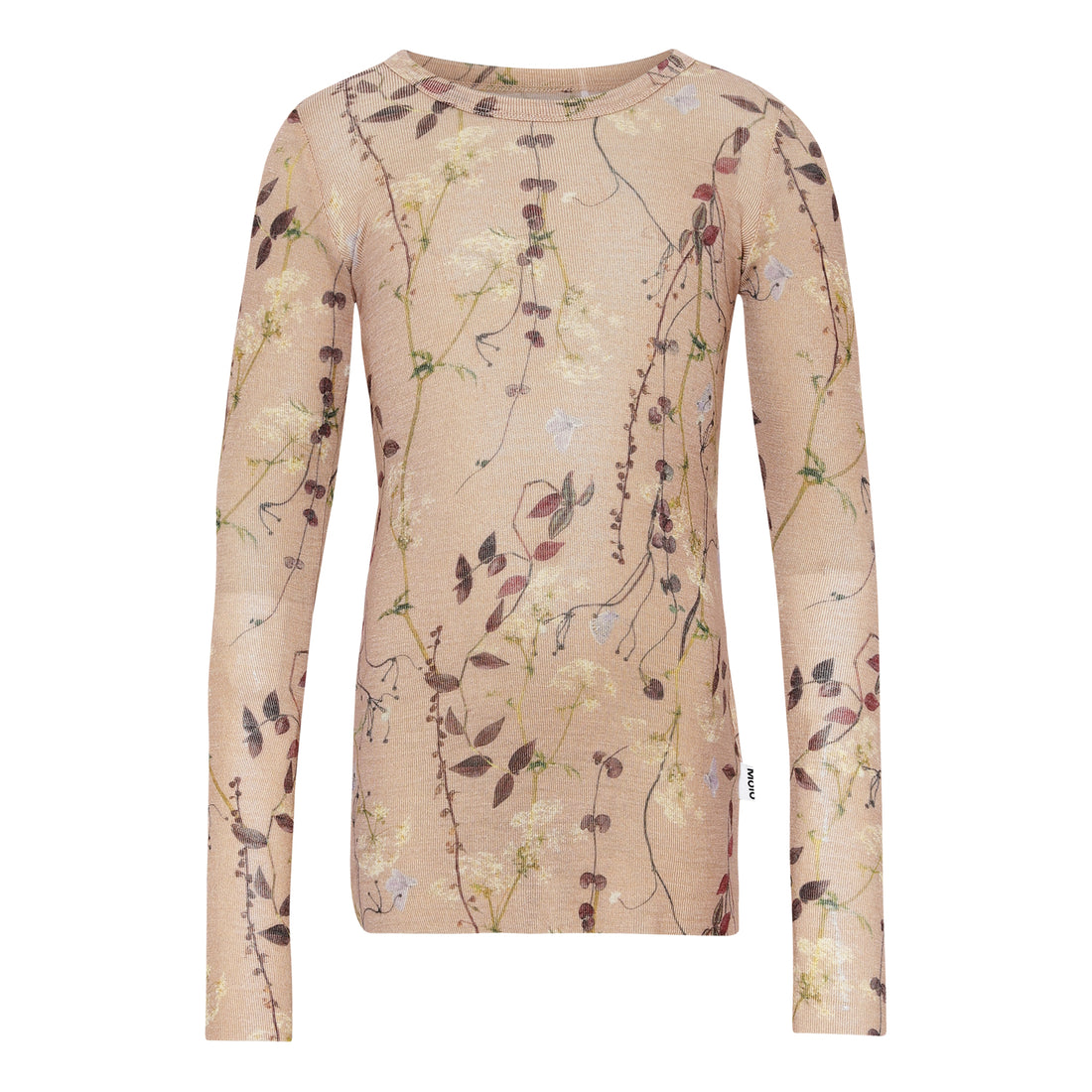 Molo Delicate Branches Rihanna Wool Tee