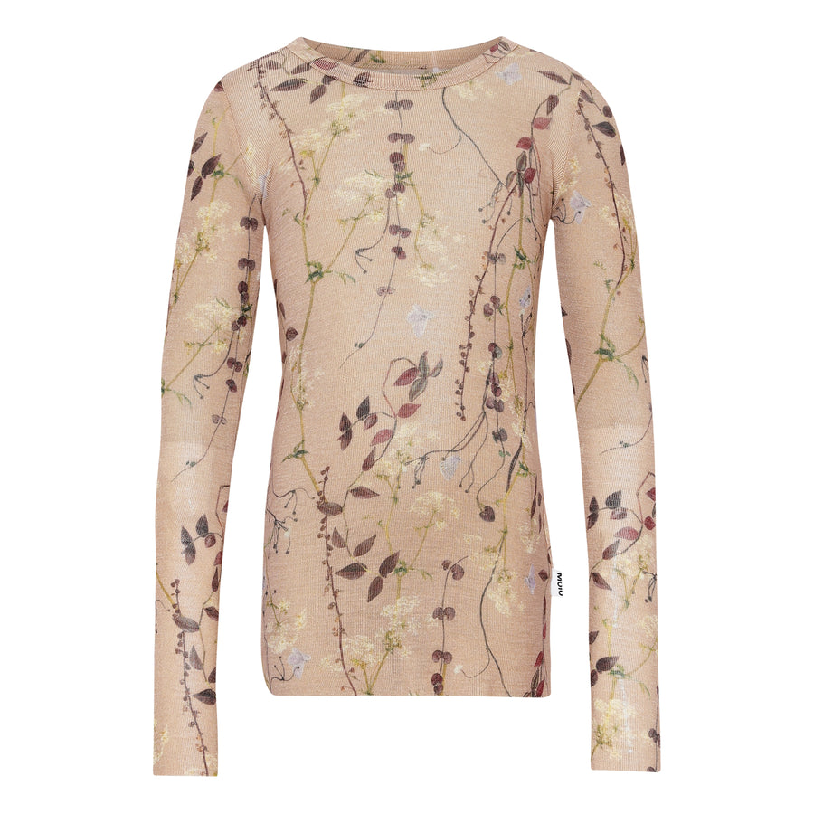 Molo Delicate Branches Rihanna Wool Tee