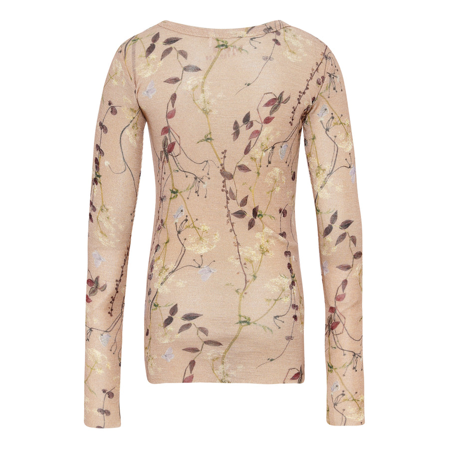 Molo Delicate Branches Rihanna Wool Tee