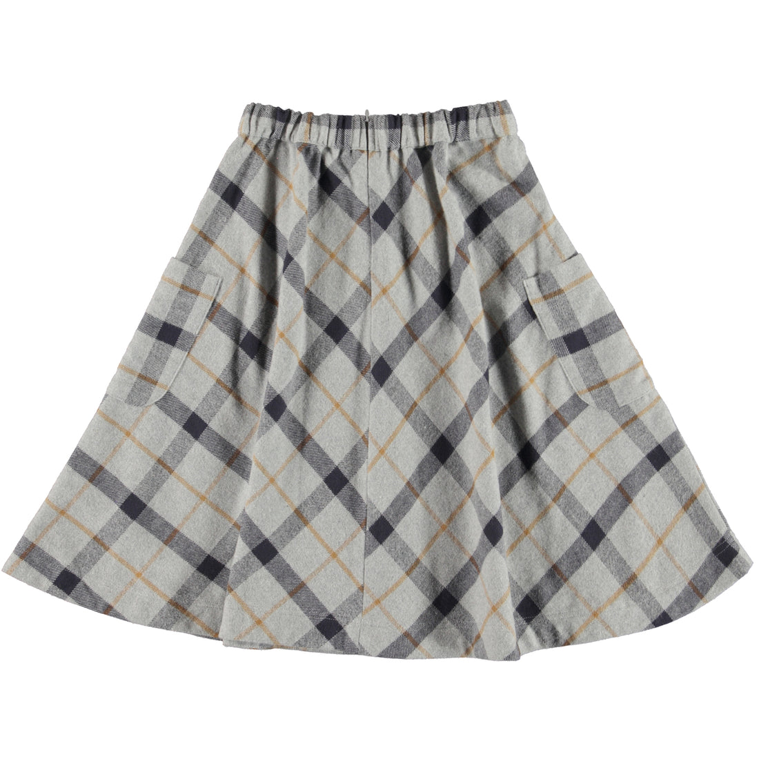 Molo Petals Check Becca Skirt