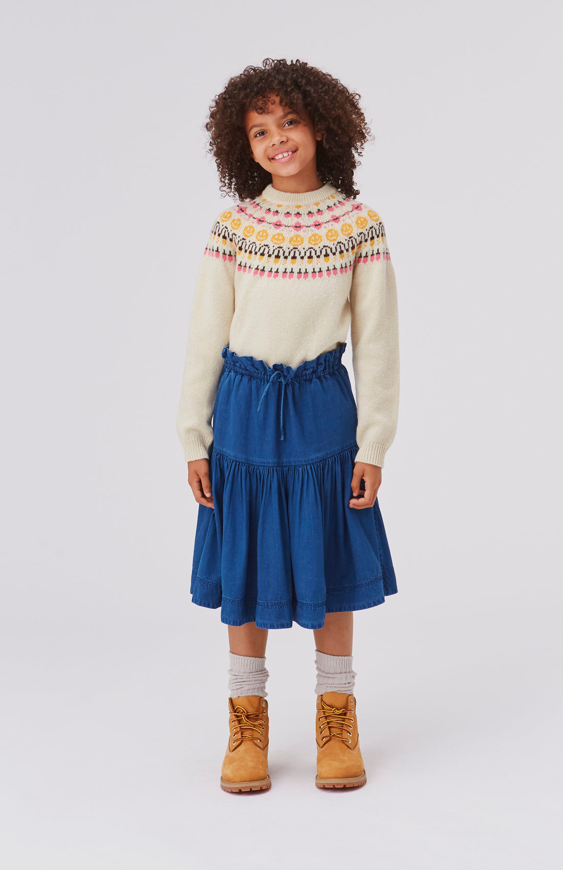 Molo Washed Blue Bente Skirt