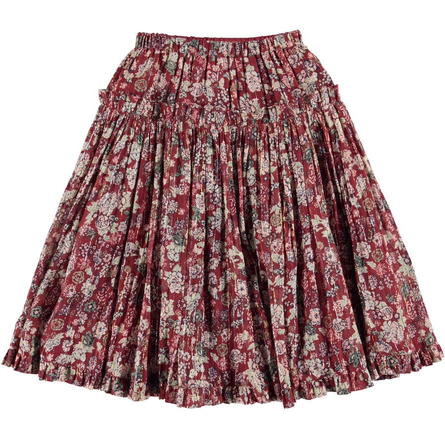Molo Velvet Bloom Berit Skirt