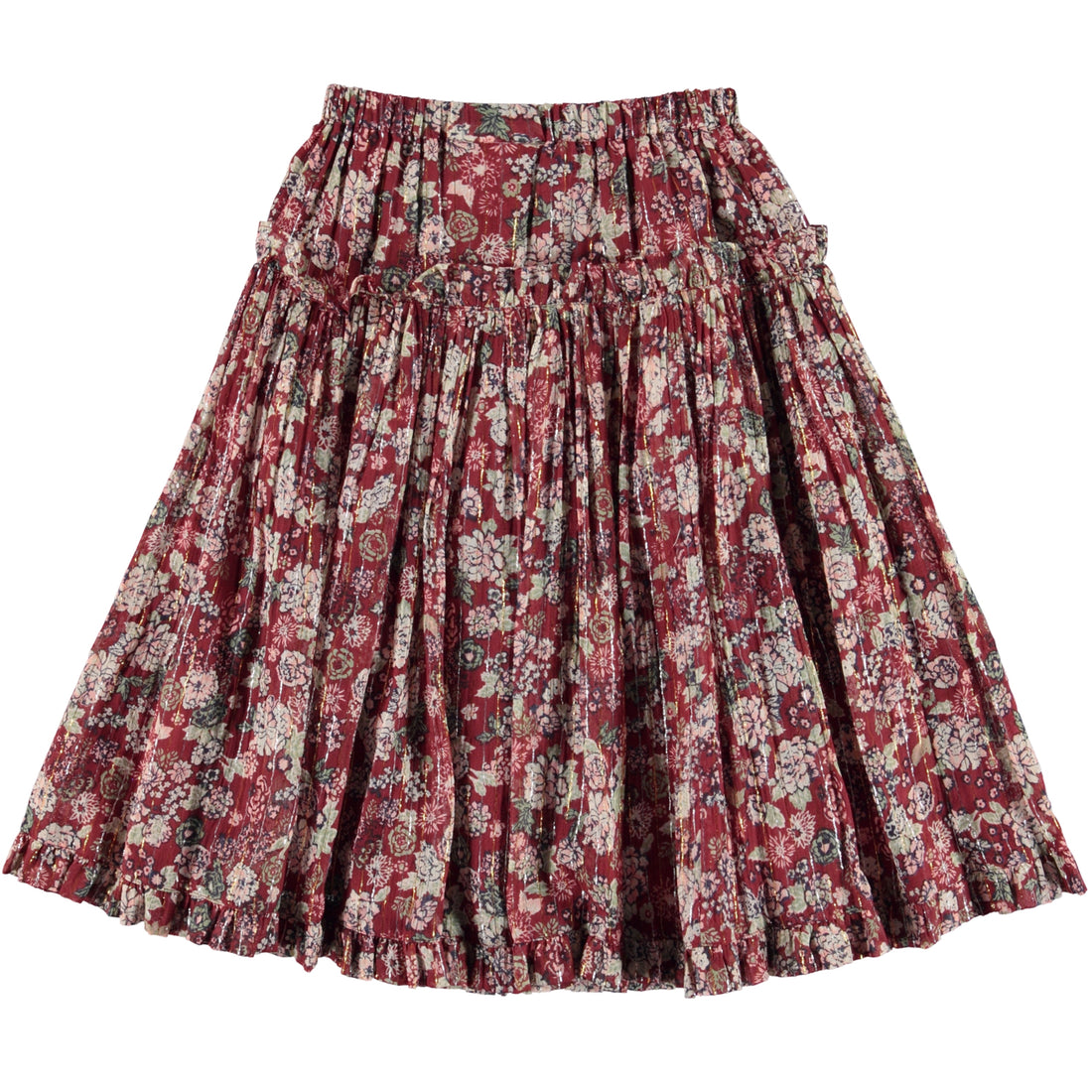 Molo Velvet Bloom Berit Skirt