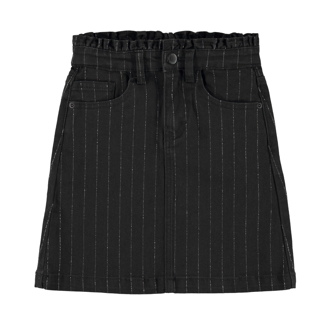 Molo Silver Pinstripe Belle Skirt