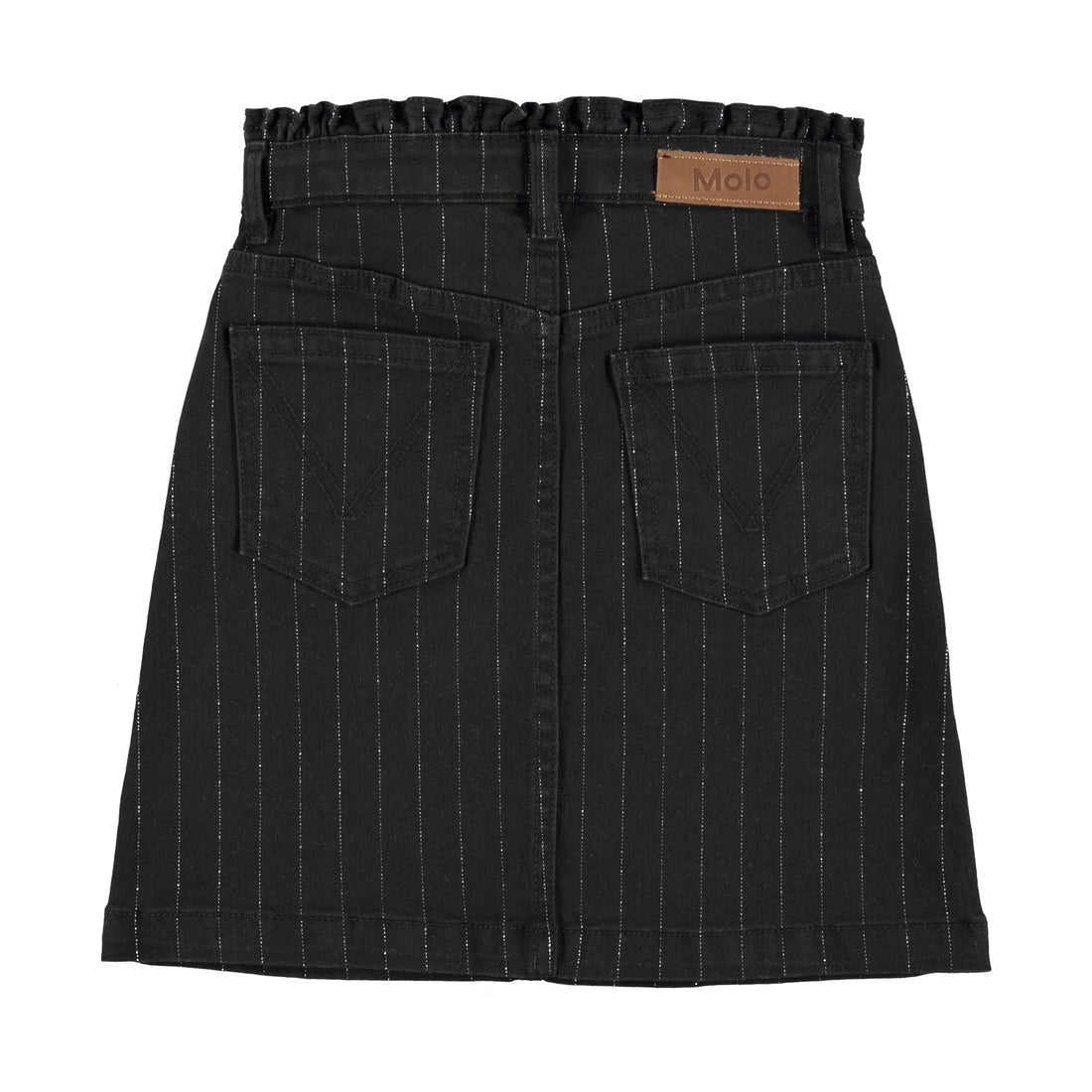 Molo Silver Pinstripe Belle Skirt