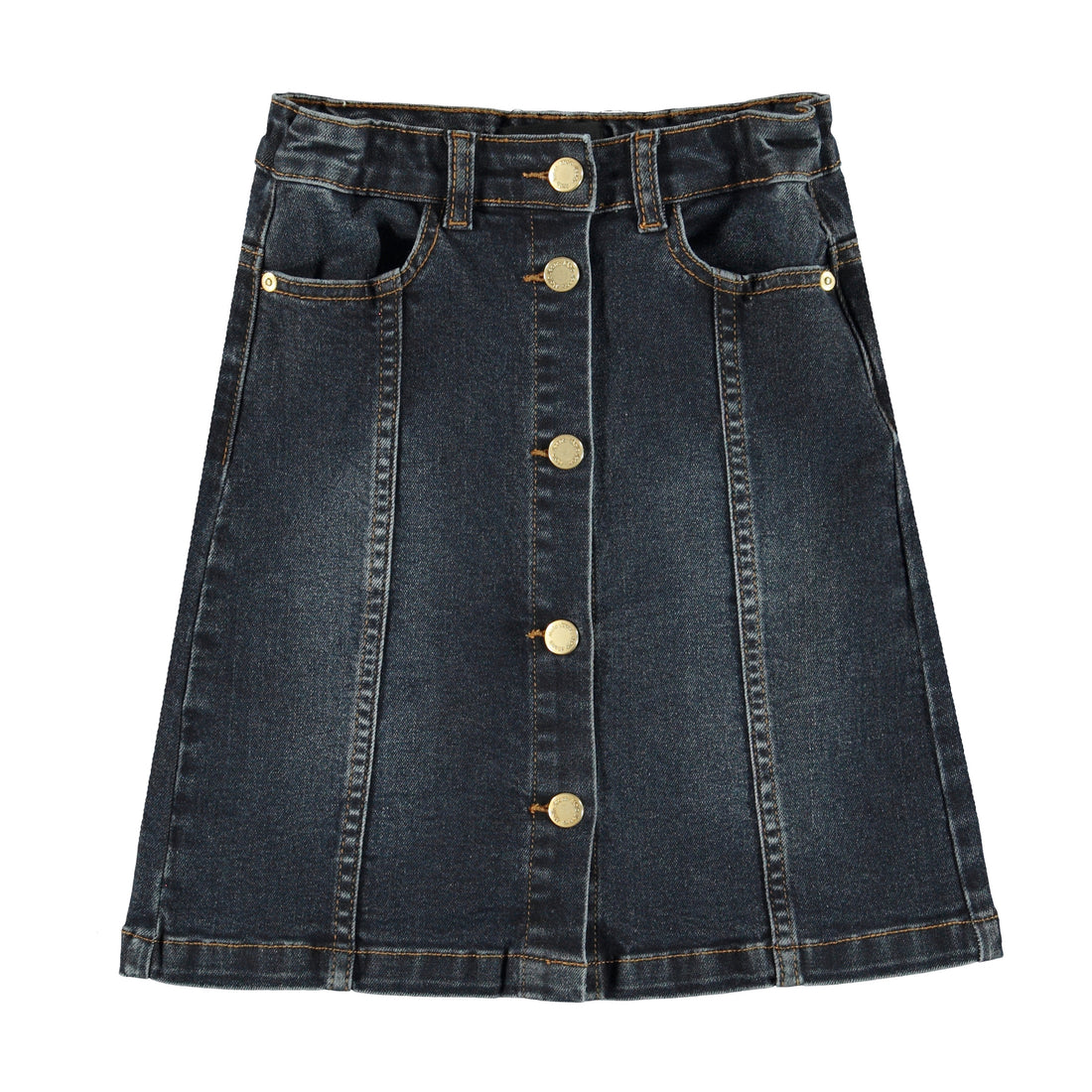 Molo Ink Blue Denim Britney Skirt