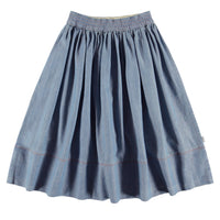 Molo Washed Denim Blue Bree Skirt