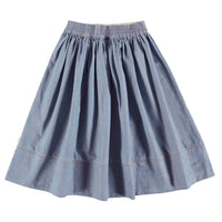 Molo Washed Denim Blue Bree Skirt