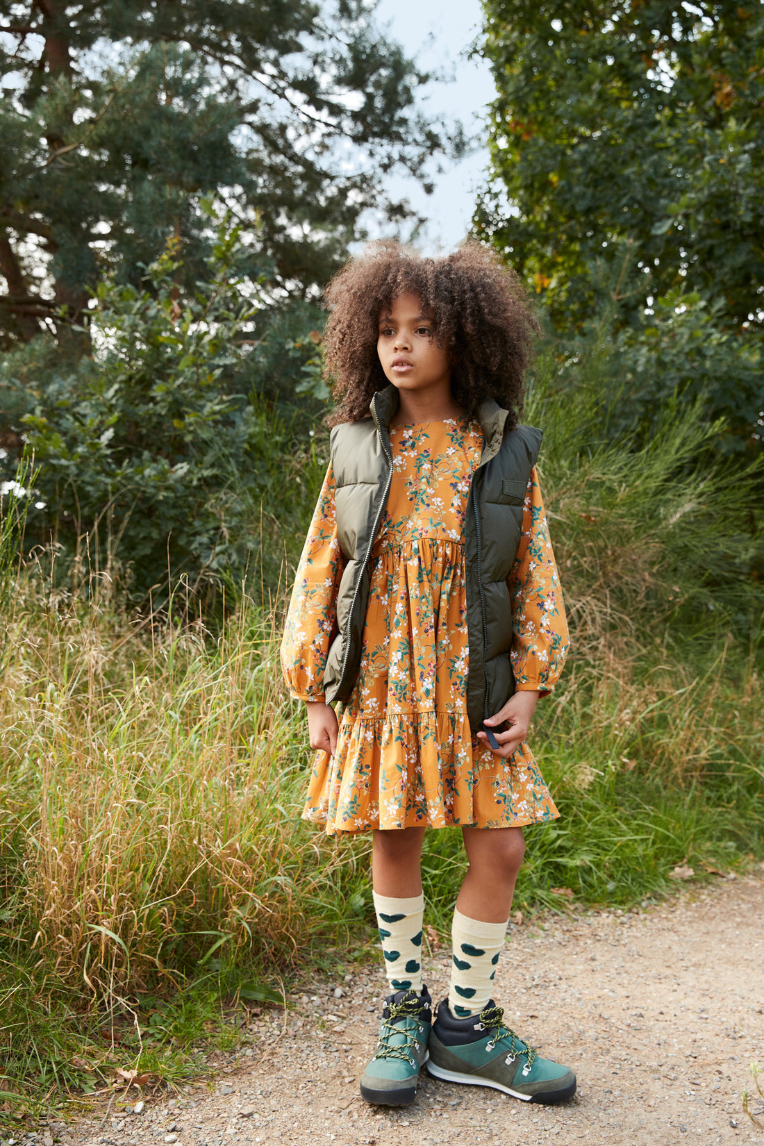 Molo Bramble Gold Clea Dress