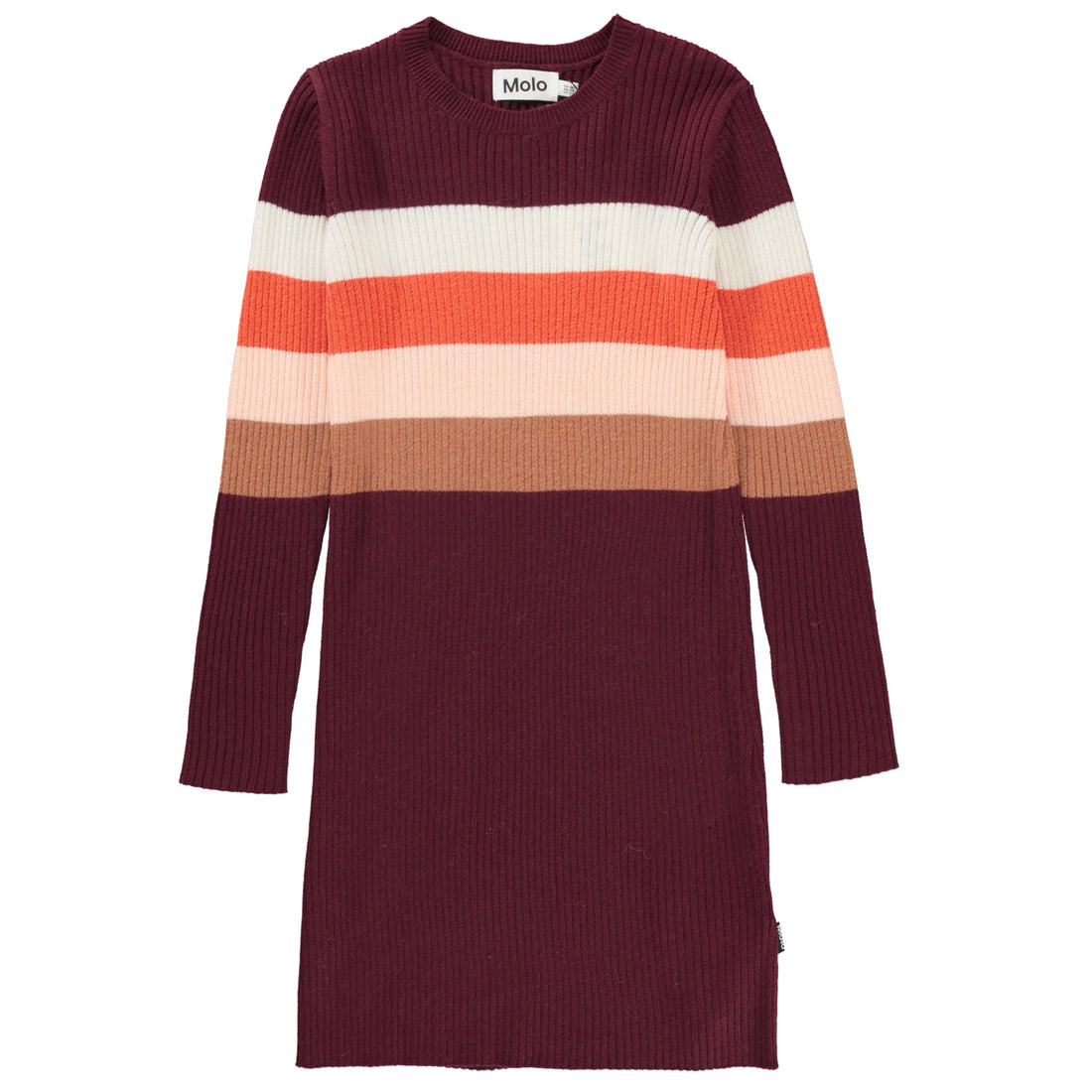 Molo Wool Stripe Cara Dress