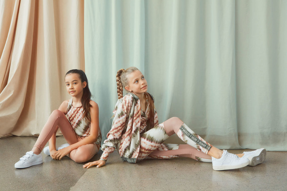 Molo Tie Dye Diagonal Olympia Leggings