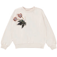 Molo Sequin Leaves Maja Sweatshirt