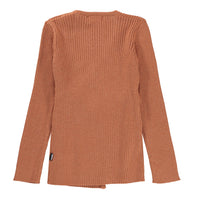 Molo Rose Mist Gwyn Wrap Sweater