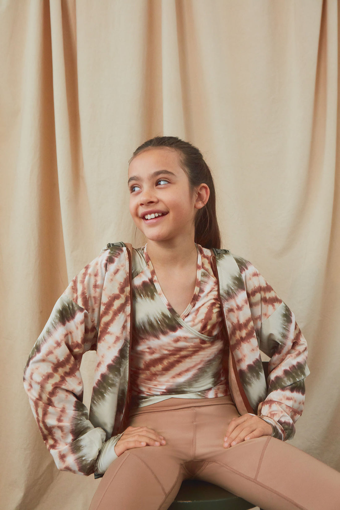 Molo Tie Dye Diagonal Ophelia Collection Jacket