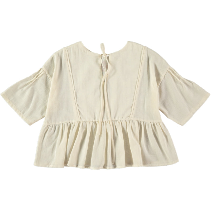 Belle Chiara Ecru Bolero Sibyl Blouse