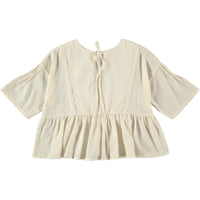 Belle Chiara Ecru Bolero Sibyl Blouse