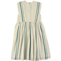 Belle Chiara Blue Double Stripe Calliope Dress