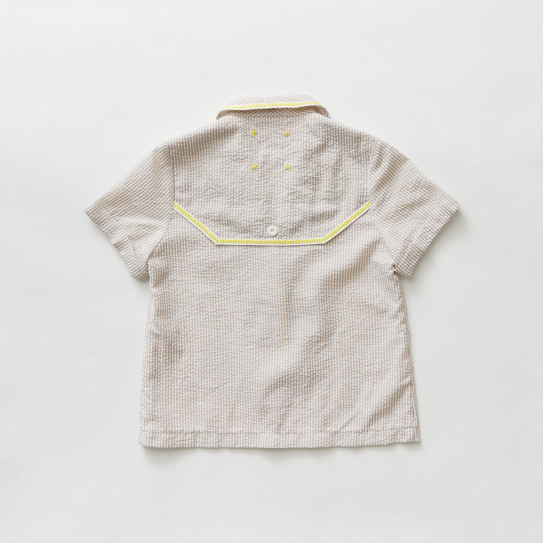 Hey kid Searsucker Striped Shirt