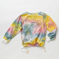 Hey kid Smiley Face Eyelet Top