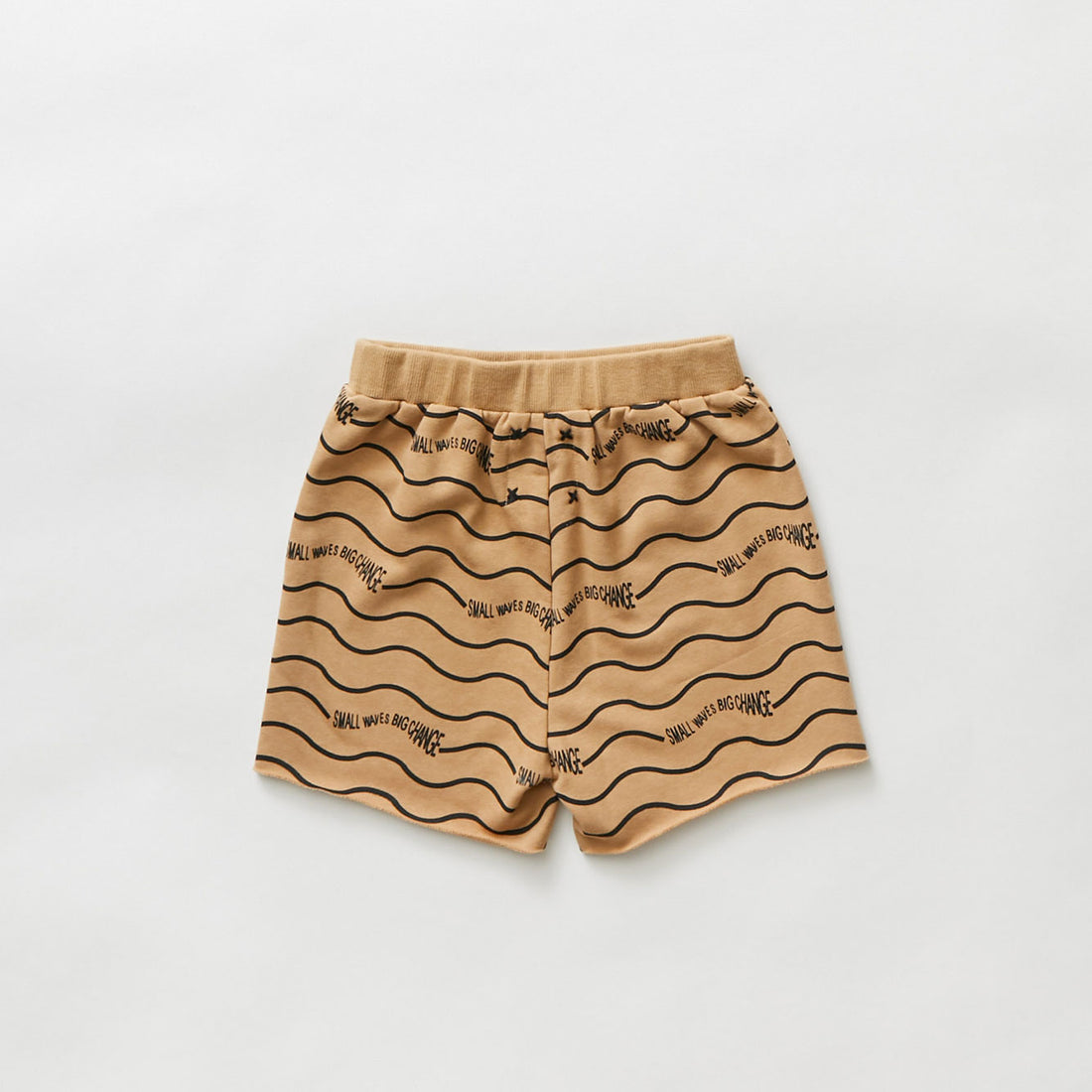 Hey kid Tan Sun Logo Shorts- Girl