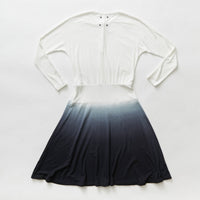 Hey kid Ribbed Dip-Dye Dress