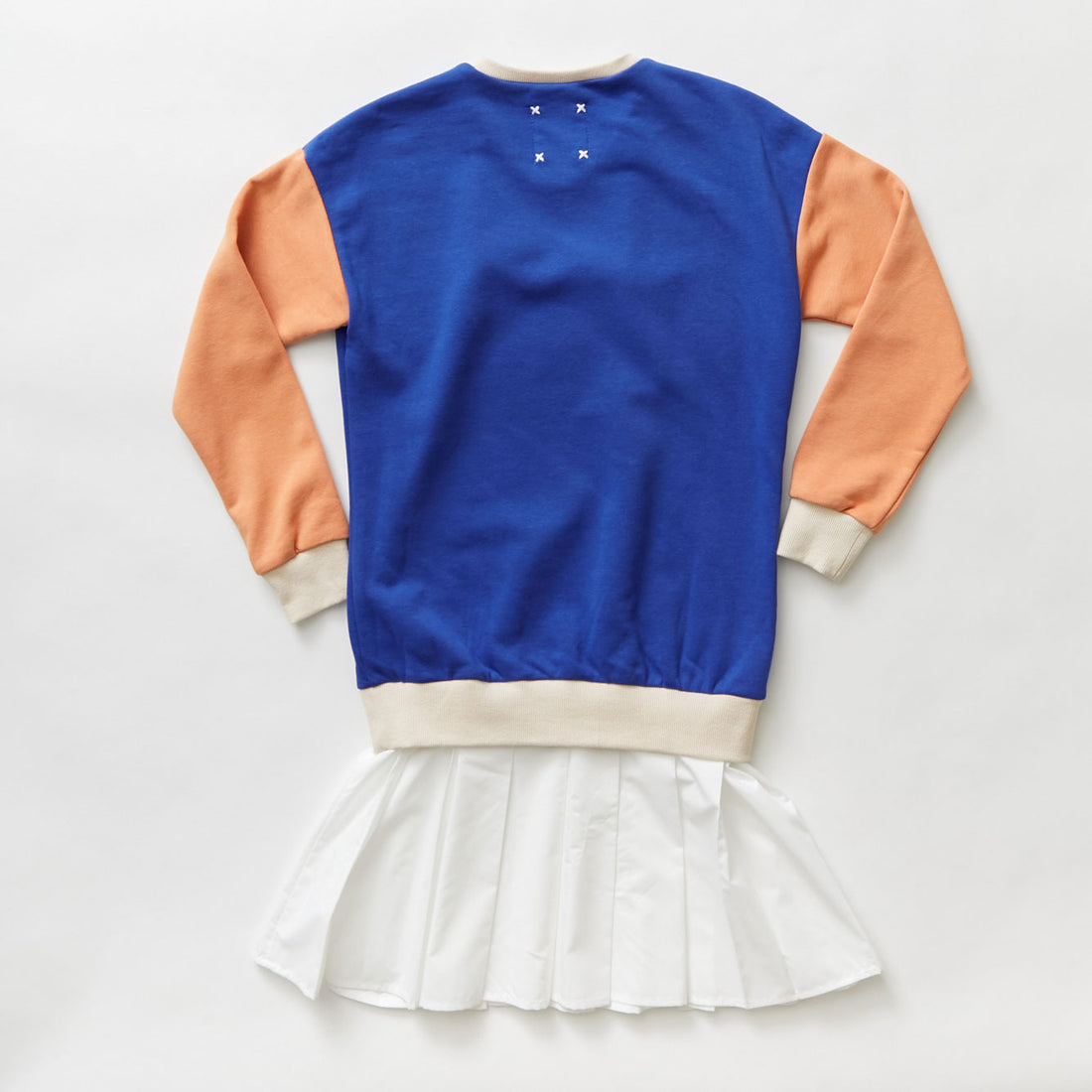 Hey kid Color Block Sweatshirt Dress