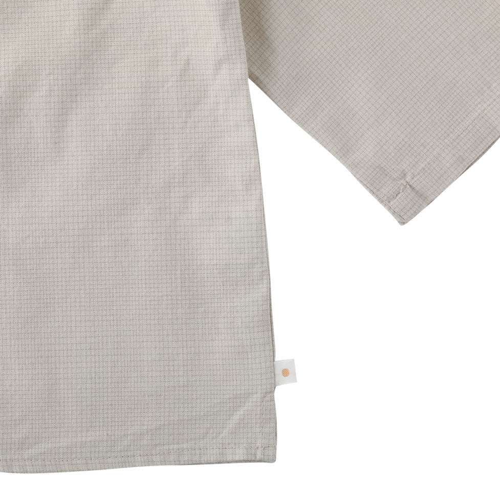 Bene Bene  Beige Check Pale Check Shirt