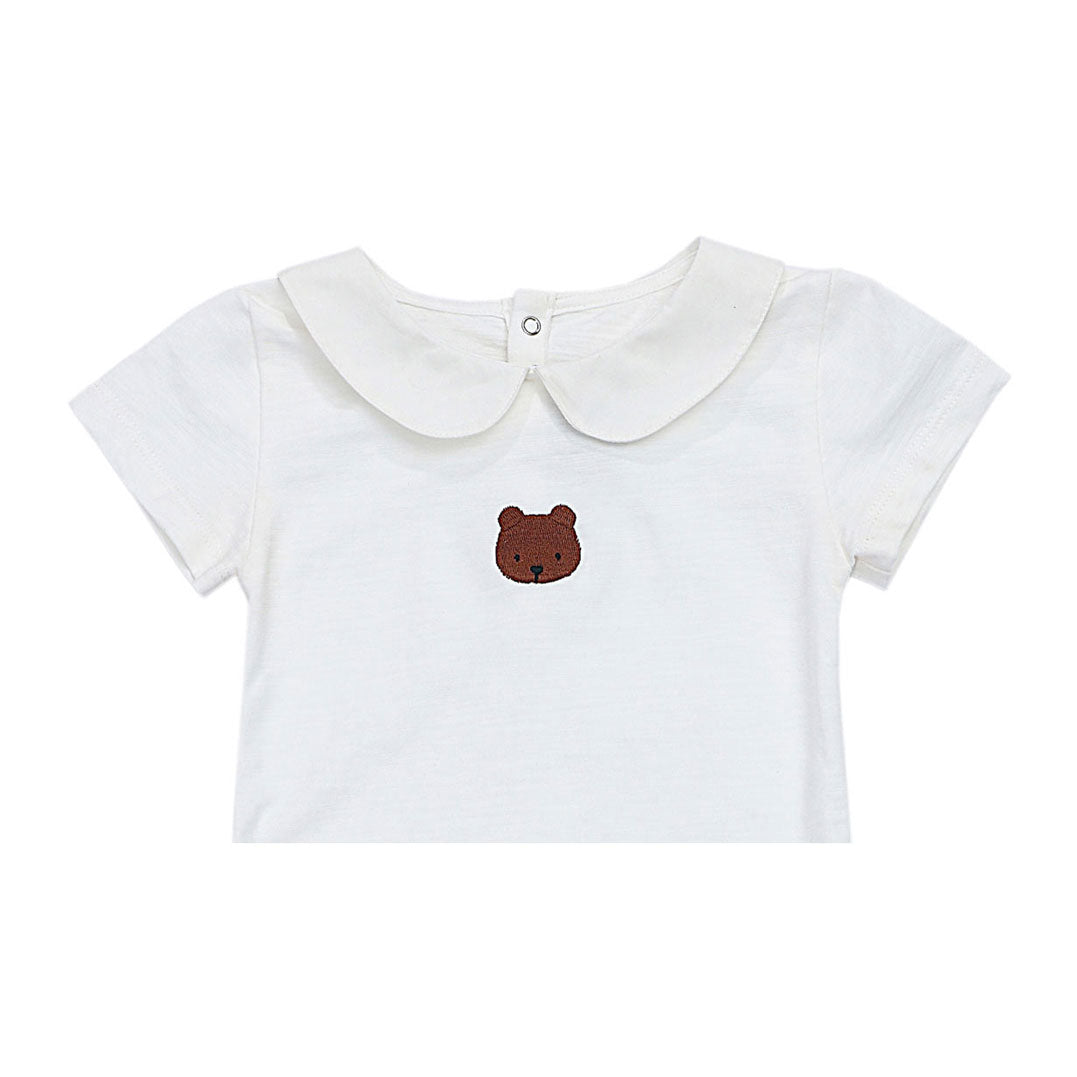 Donsje White Bear Charlie Bodysuit
