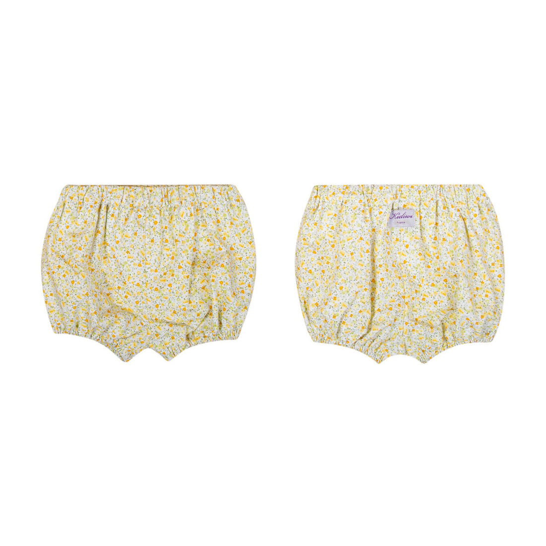 Kidiwi Yellow Flower Print Babiane Bloomers