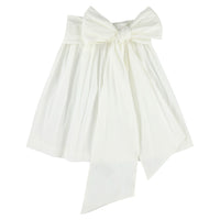 Caroline Bosmans White Tafta Skirt