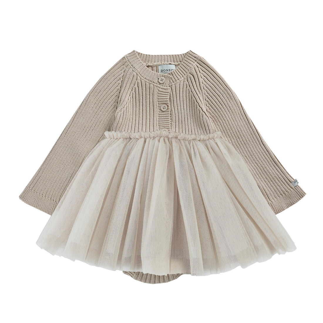 Donsje Soft Sand Juna Baby  Dress