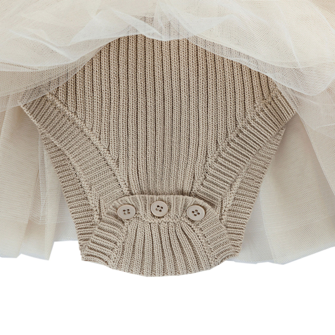 Donsje Soft Sand Juna Baby  Dress