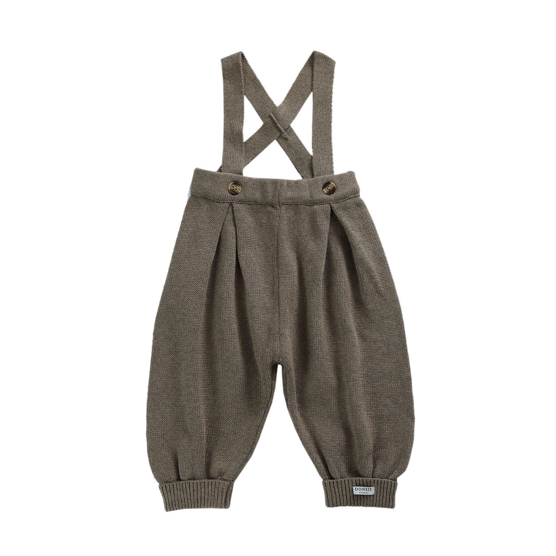 Donsje Forest Brown Melange Lourence Trousers