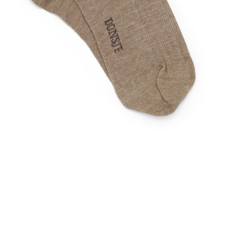 Donsje Dusty Green Bear Bell Socks